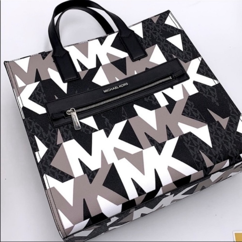 Michael Kors Large Kenly Tote Bag Leather - Picture 2 of 11